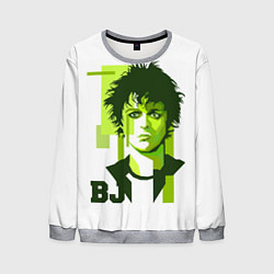 Свитшот мужской Green Day: Armstrong Billy Joe, цвет: 3D-меланж