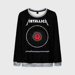 Свитшот мужской Metallica Vinyl, цвет: 3D-меланж