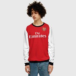 Свитшот мужской FC Arsenal: Henry Home 17/18, цвет: 3D-черный — фото 2