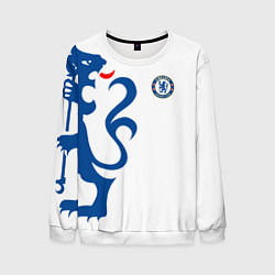 Свитшот мужской FC Chelsea: White Lion, цвет: 3D-белый