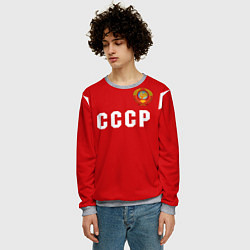 Свитшот мужской Сборная СССР 1988, цвет: 3D-меланж — фото 2