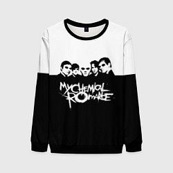 Свитшот мужской My Chemical Romance B&W, цвет: 3D-черный