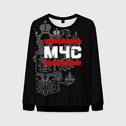 Мужской свитшот МЧС: герб РФ