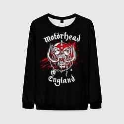 Свитшот мужской Motorhead England, цвет: 3D-черный