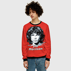 Свитшот мужской Jim Morrison, цвет: 3D-черный — фото 2