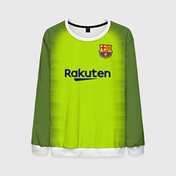 Свитшот мужской FC Barcelona: Home 18/19, цвет: 3D-белый