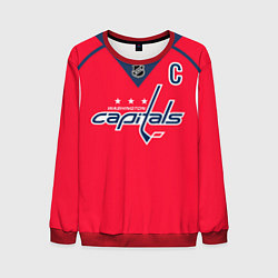 Мужской свитшот Washington Capitals: Ovechkin Red