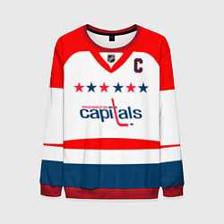 Мужской свитшот Washington Capitals: Ovechkin White
