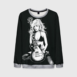 Мужской свитшот Рокерская душа