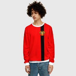 Свитшот мужской Советский Союз, цвет: 3D-белый — фото 2