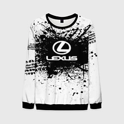 Мужской свитшот Lexus: Black Spray