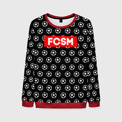 Свитшот мужской FCSM Supreme, цвет: 3D-красный