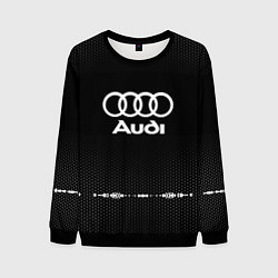 Мужской свитшот Audi: Black Abstract