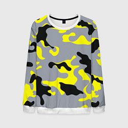 Мужской свитшот Yellow & Grey Camouflage