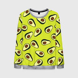Свитшот мужской Стиль авокадо, цвет: 3D-меланж