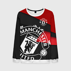 Свитшот мужской FC Man United: Exclusive, цвет: 3D-белый