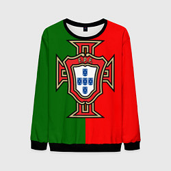 Свитшот мужской Сборная Португалии, цвет: 3D-черный