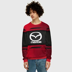 Свитшот мужской Mazda Sport, цвет: 3D-красный — фото 2