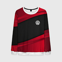Свитшот мужской Volkswagen: Red Sport, цвет: 3D-белый