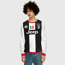 Свитшот мужской FC Juventus 18-19, цвет: 3D-красный — фото 2