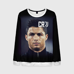 Свитшот мужской RONALDO CR7, цвет: 3D-белый