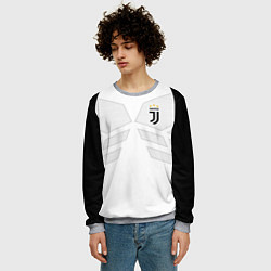 Свитшот мужской JUVENTUS SPORT, цвет: 3D-меланж — фото 2