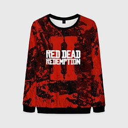 Свитшот мужской Red Dead Redemption: Part II, цвет: 3D-черный