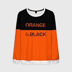 Свитшот мужской Orange Is the New Black, цвет: 3D-белый