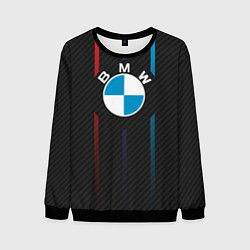 Свитшот мужской BMW: Three Lines, цвет: 3D-черный