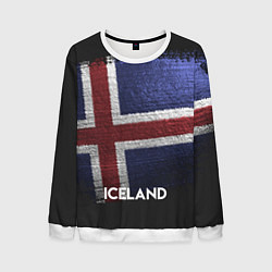 Свитшот мужской Iceland Style, цвет: 3D-белый
