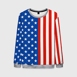 Свитшот мужской American Patriot, цвет: 3D-меланж