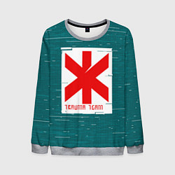 Свитшот мужской Cyberpunk: Trauma Team, цвет: 3D-меланж