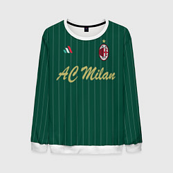 Свитшот мужской AC Milan: Green Form, цвет: 3D-белый
