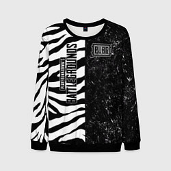 Свитшот мужской PUBG: Zebras Lifestyle, цвет: 3D-черный