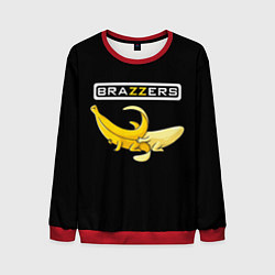 Свитшот мужской Brazzers: Black Banana, цвет: 3D-красный