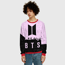 Свитшот мужской BTS Boys, цвет: 3D-красный — фото 2