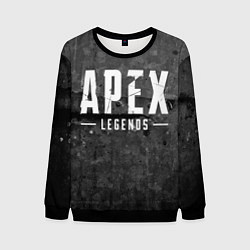 Свитшот мужской Apex Legends: Concrete Wall, цвет: 3D-черный
