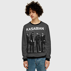 Свитшот мужской Kasabian: Boys Band, цвет: 3D-черный — фото 2