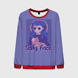 Мужской свитшот Sally Face: Violet Halo