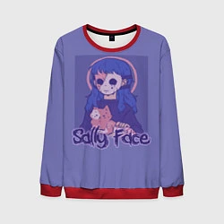 Мужской свитшот Sally Face: Violet Halo