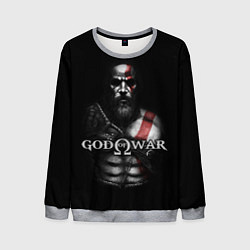 Свитшот мужской God of War, цвет: 3D-меланж