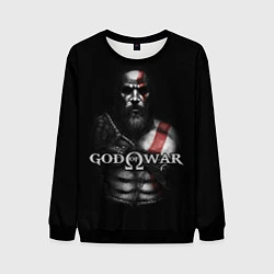 Свитшот мужской God of War, цвет: 3D-черный