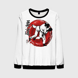 Свитшот мужской Judo: Japan, цвет: 3D-черный