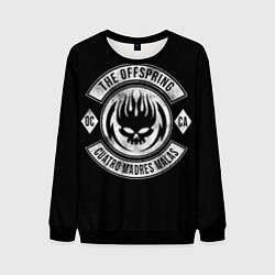 Свитшот мужской The Offspring: Cuatro Madres Malas, цвет: 3D-черный