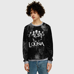 Свитшот мужской Louna, цвет: 3D-меланж — фото 2