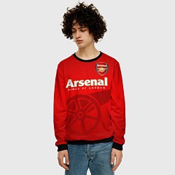 Свитшот мужской Arsenal, цвет: 3D-черный — фото 2