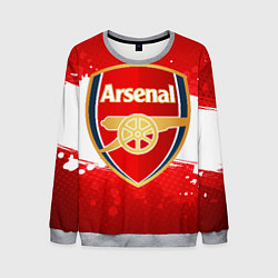 Свитшот мужской Arsenal, цвет: 3D-меланж