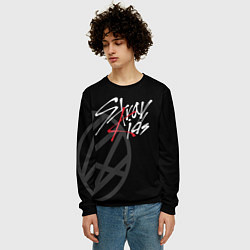 Свитшот мужской Stray Kids, цвет: 3D-черный — фото 2