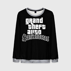 Свитшот мужской GTA San Andreas, цвет: 3D-меланж