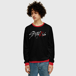 Свитшот мужской STRAY KIDS, цвет: 3D-красный — фото 2